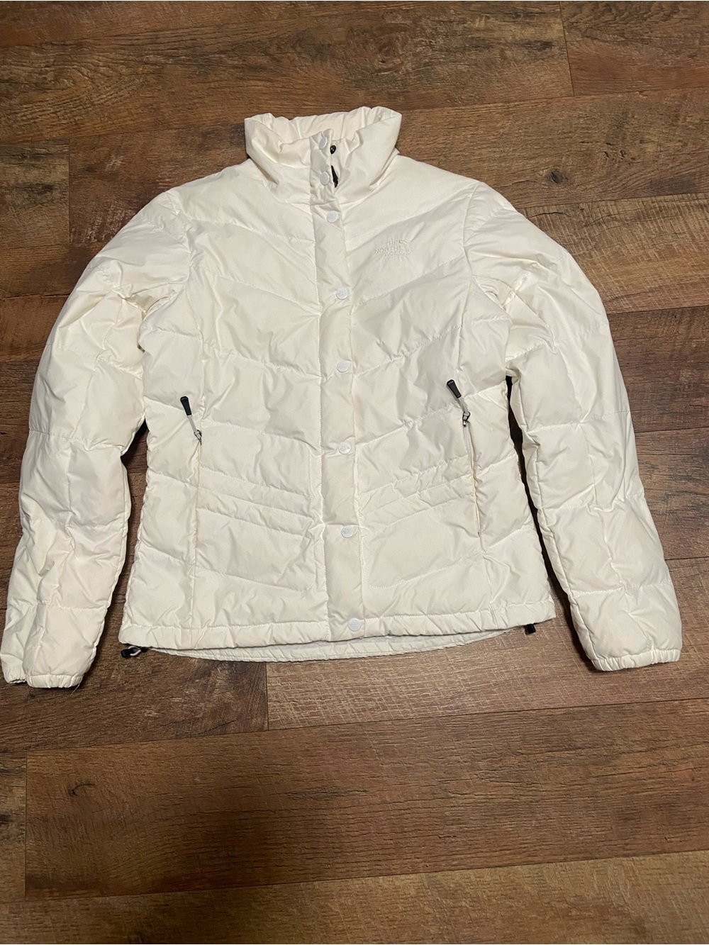 North Face Women’s Medium Goose Down Jacket S700 White Goose Down Puffer Jacket